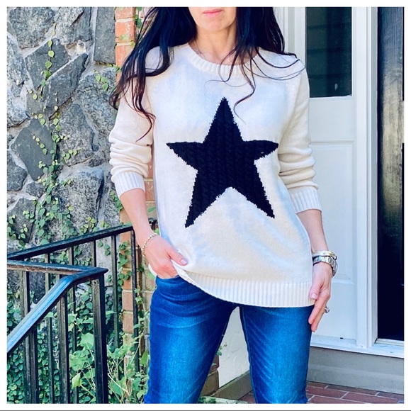 ✨RESTOCKED✨Chic and cozy soft star sweater - Picture 3 of 6